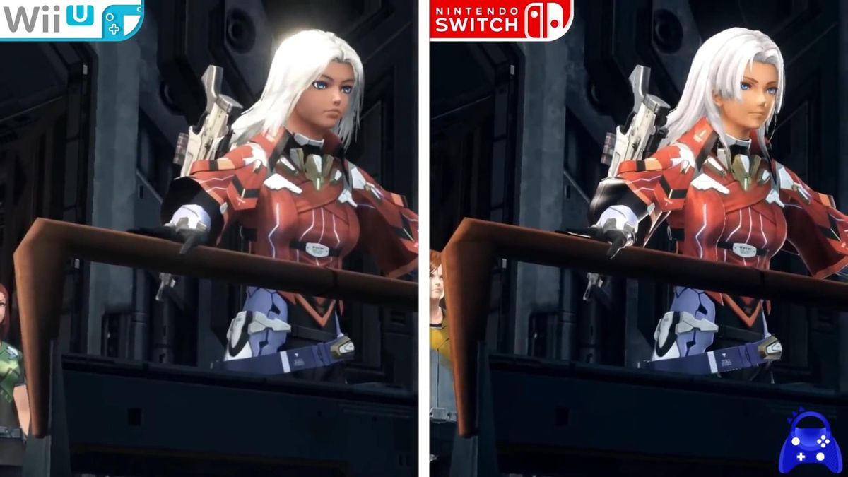 《异度神剑X 终极版》女主艾尔莎正面特写，面部细节更清晰，光影自然