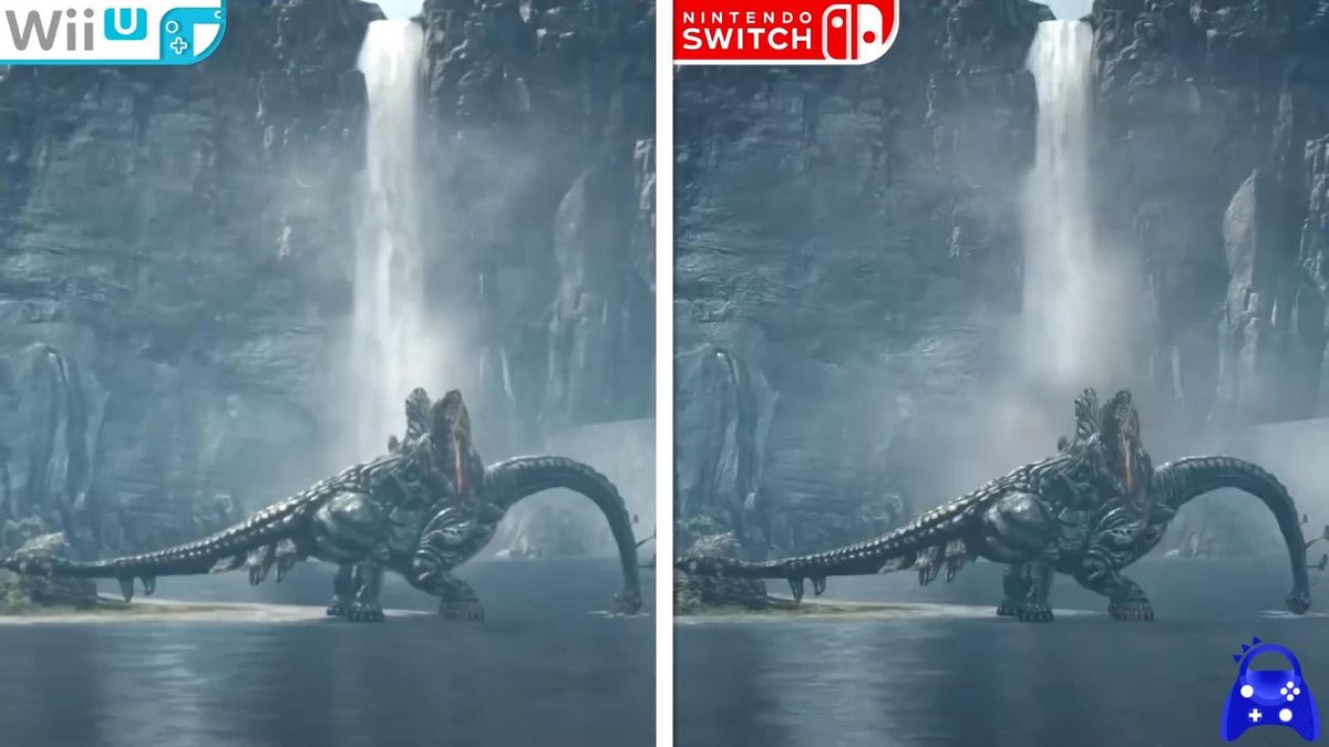 城市区域夜景对比，灯光效果更明亮细腻