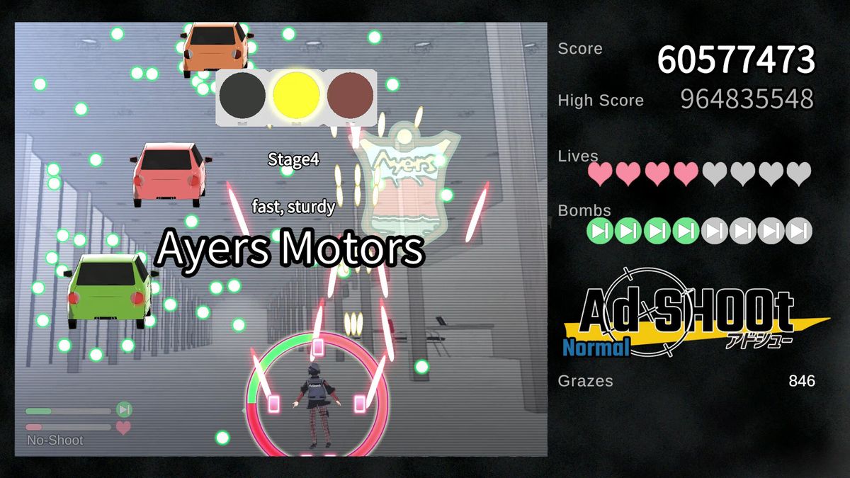 游戏暂停菜单界面，显示难度选择、续关次数调整及操作设置选项，UI设计简洁直观