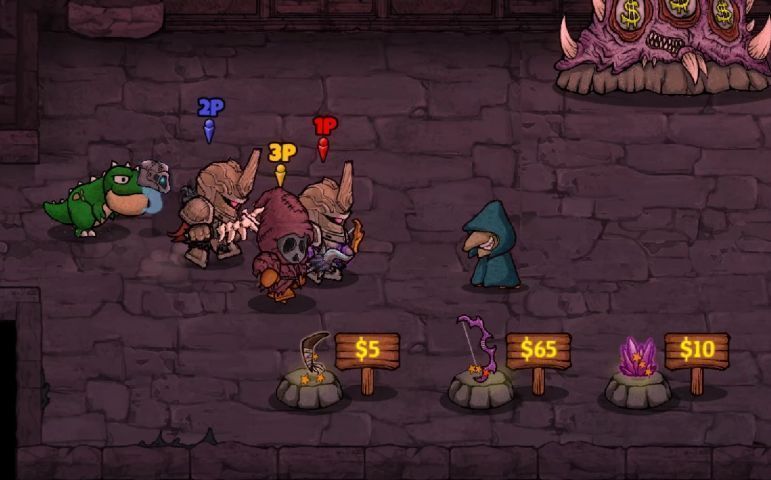 角色正在使用铲子挖掘地面，尘土飞扬中露出一个古老木箱的一角