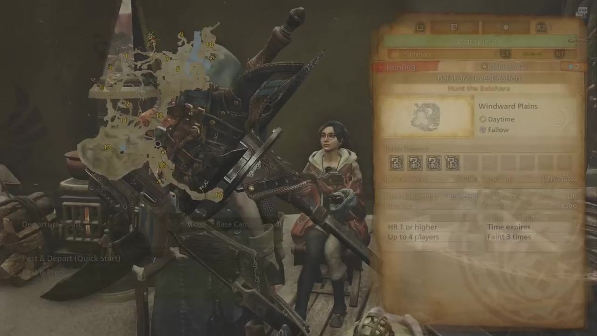 《怪物猎人：荒野》冰原地图，寒气逼人