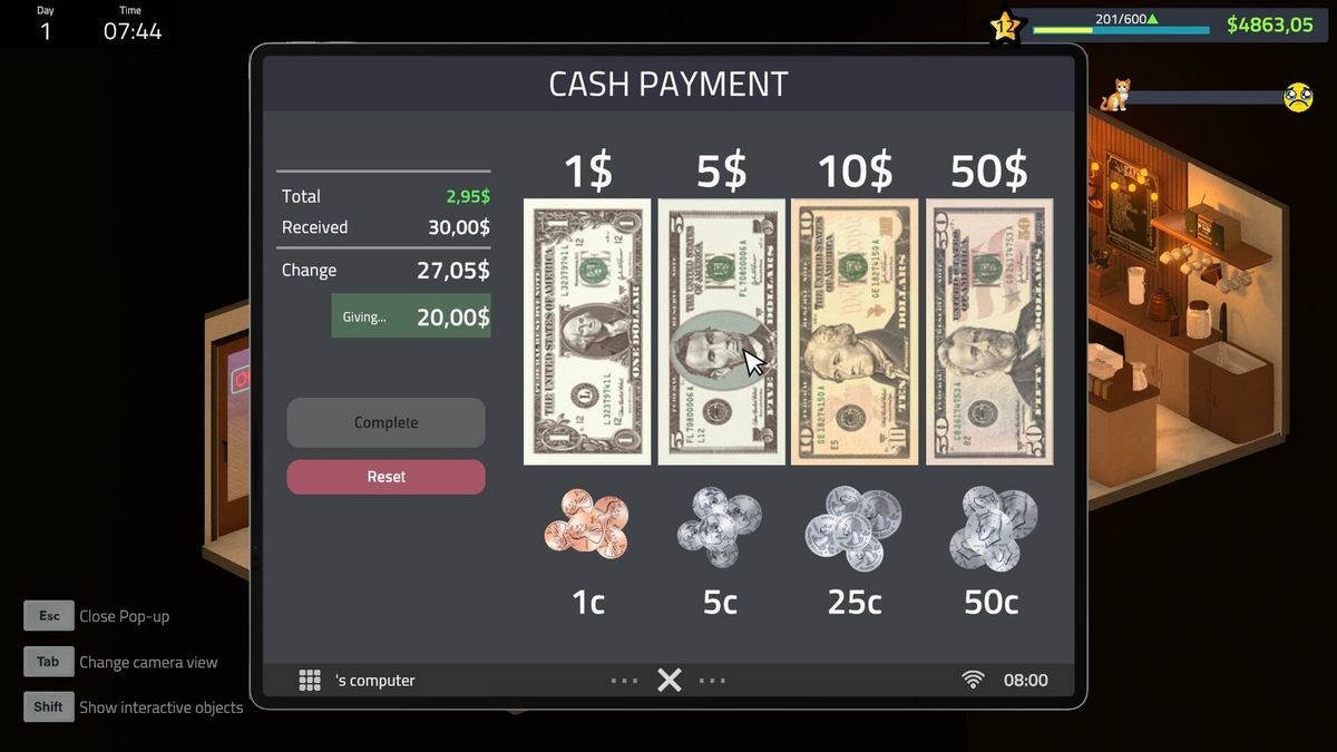 顾客在咖啡馆内享用咖啡，表情满足，背景播放着轻柔音乐，环境温馨