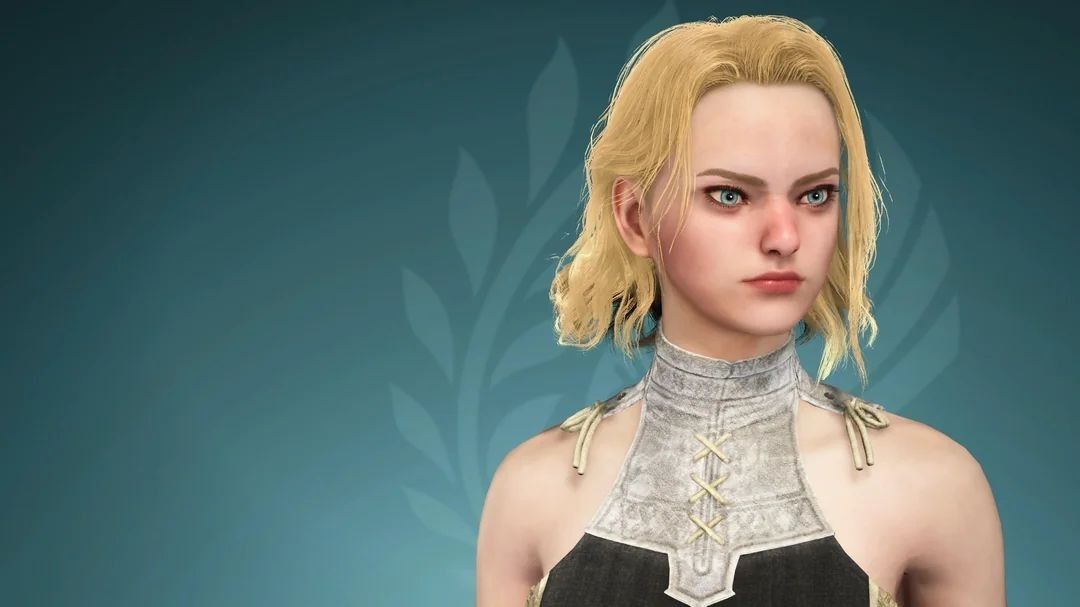 一组多人捏脸对比图，展示不同风格的女性角色设计