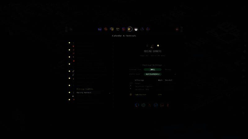 玩家正在规划城市布局，画面中可见农田、住宅区与中央神庙的初步建设