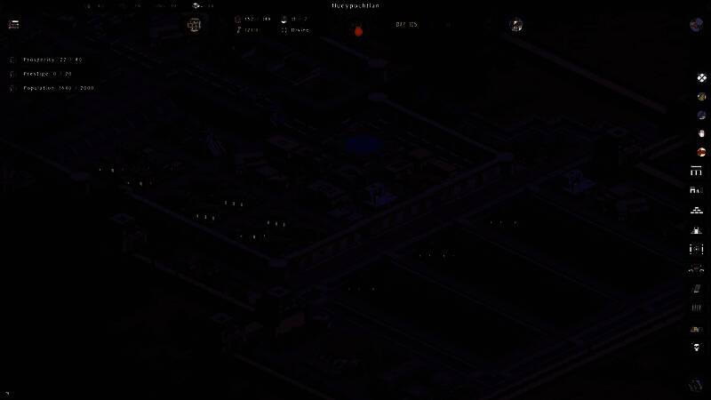 城市经济面板界面，显示各类资源产量、人口消费与财政收支情况