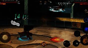 组合技释放动画：木龙升空后触发奥义风暴，席卷全场