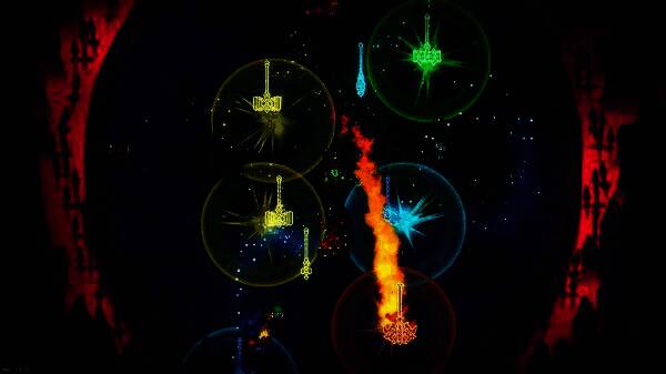 法术合成界面展示，多个符文模块连接成复杂魔法回路，体现高自由度构建系统