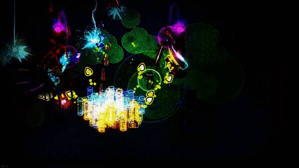 卡通风格角色站在魔法阵中央，四周环绕多种元素图标，象征多元法术体系