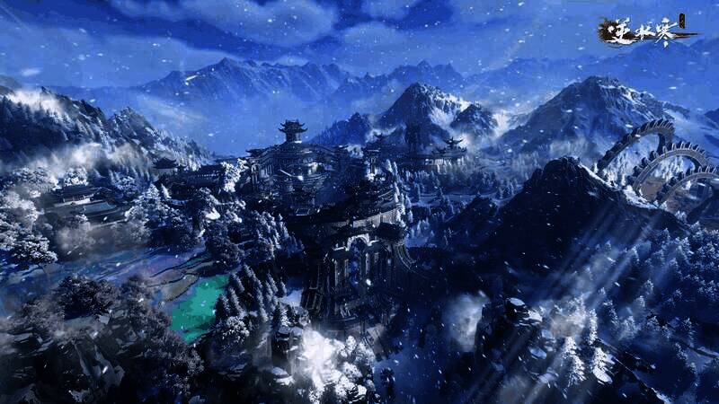 幻境场景中阴阳鱼流转，角色在虚实交错的空间中对决，周围漂浮着符文与星象图案