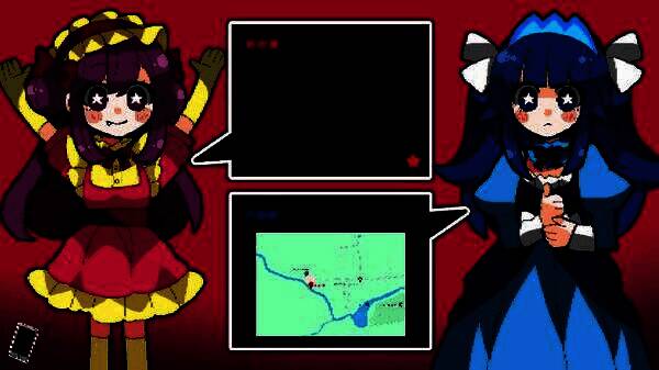 游戏场景截图，一座漂浮在云端的粉色乐园，旋转木马缓慢转动，天空呈现不自然的渐变紫红色