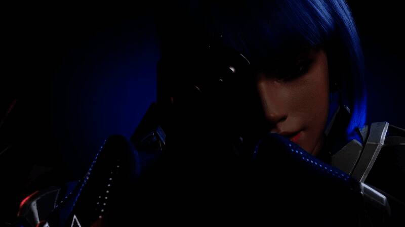 游戏地图‘长安遗迹’场景，古风建筑与未来科技交织，光影细腻，充满东方科幻韵味