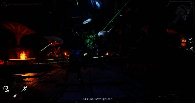 角色装备界面，展示不同武器模块与宝物插槽，包括激光枪、火箭发射器与能量护盾