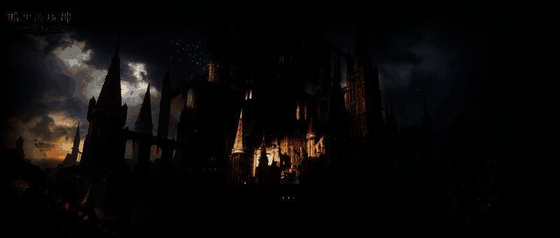 游戏内庆典场景画面，天空绽放绚丽烟花，角色身着节日装扮聚集在主城广场，背景有‘2周年庆典’字样和彩带装饰