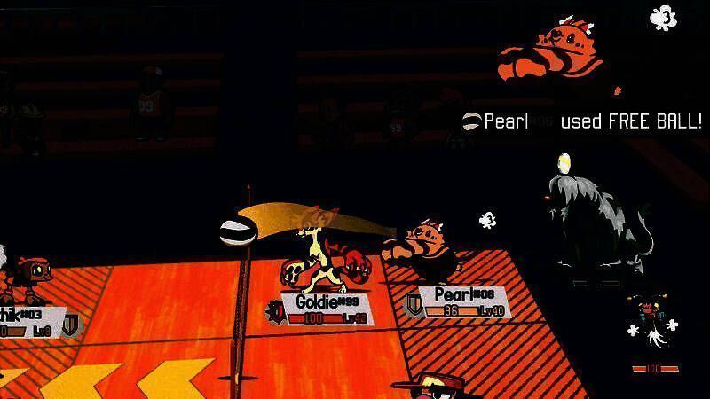 技能发动特写，两只野兽合力释放一道闪电般的联合技，击溃对方防线