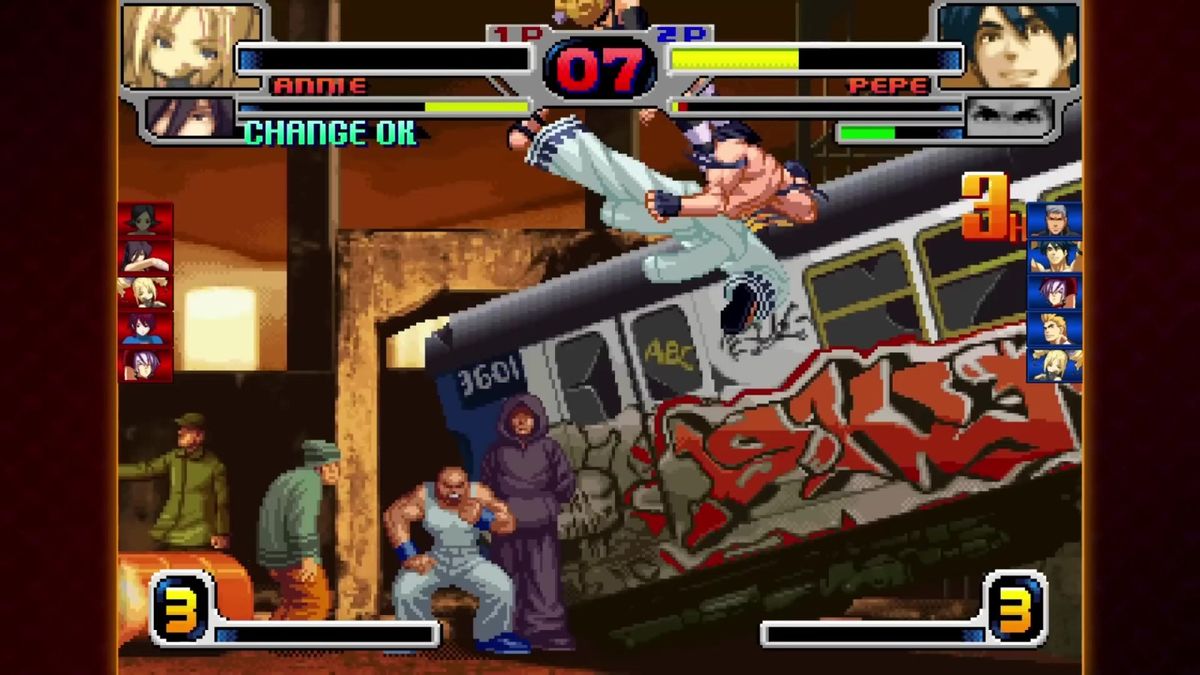 在线对战匹配界面，显示玩家排名、胜率与角色使用数据