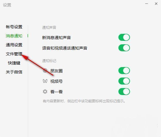 文件管理设置界面，包含自动下载和文件保存路径设置选项