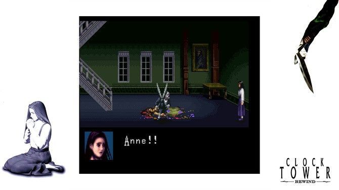 主角在黑暗走廊中缓慢移动，气氛紧张压抑