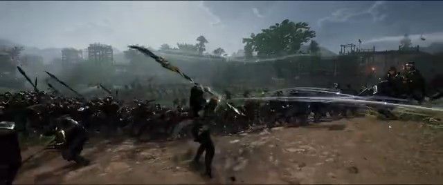 《真三国无双起源》战场全景，展现千军万马的气势