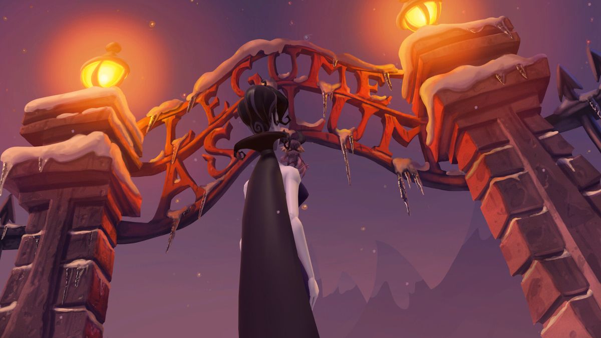 战斗与解谜结合的场景，角色利用环境元素对抗敌人