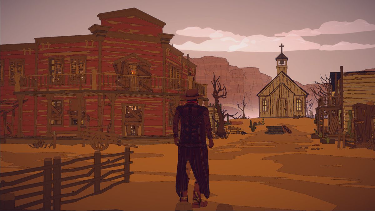 玩家操控角色翻转重力，在天花板上行走，场景充满诡异色彩