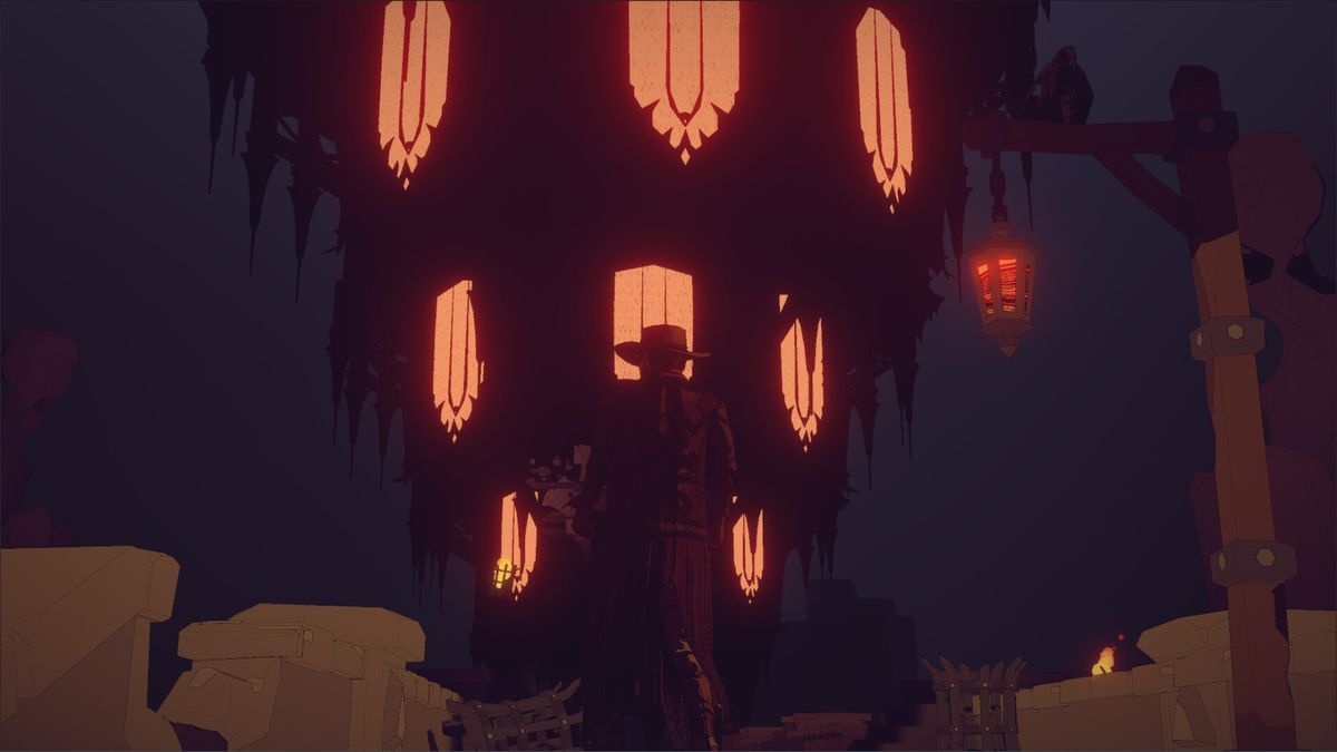 游戏内过场动画截图，展示主角约翰的内心挣扎与痛苦表情