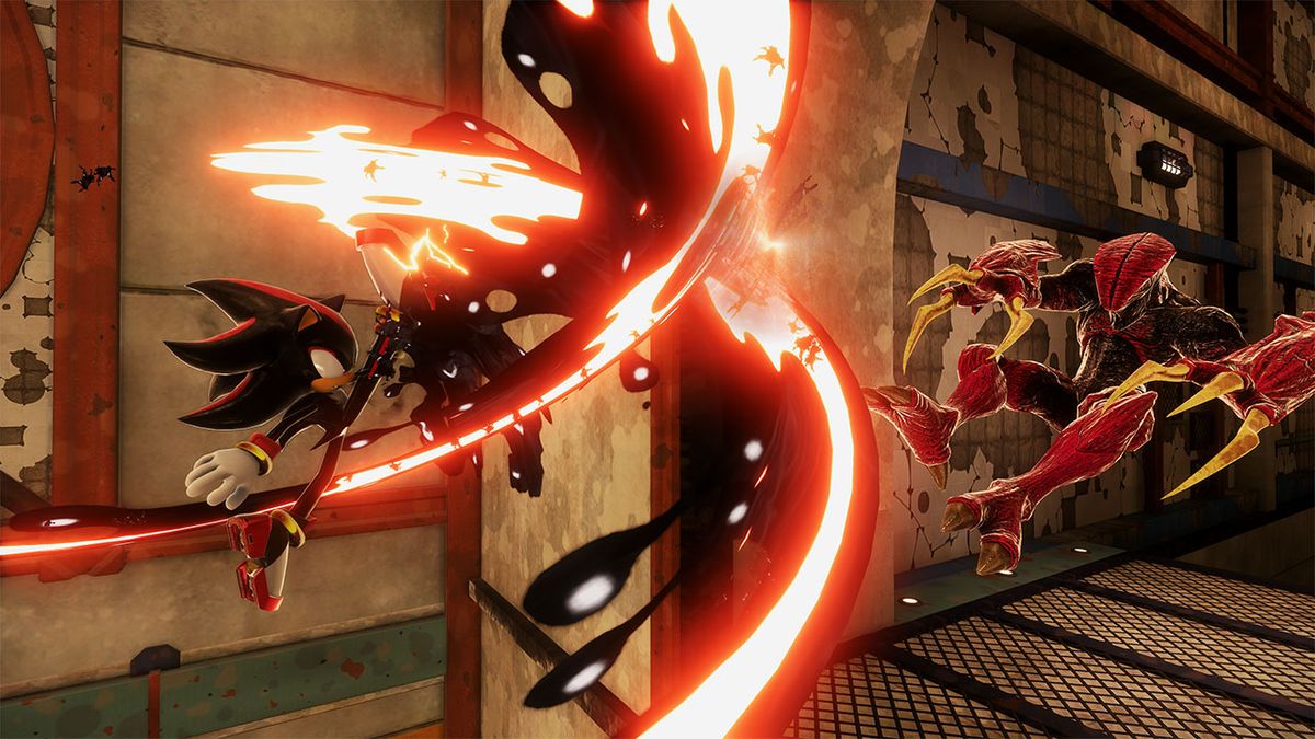 夏特释放末日力量，画面中火焰与能量交织，展现出极强的战斗气势