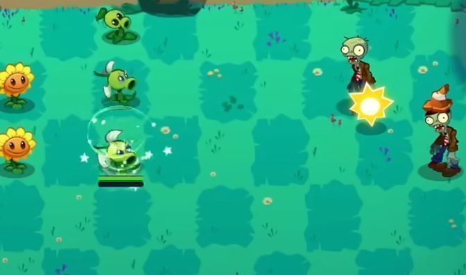 人参植物形象，手持绿色法杖，周围有治疗光效