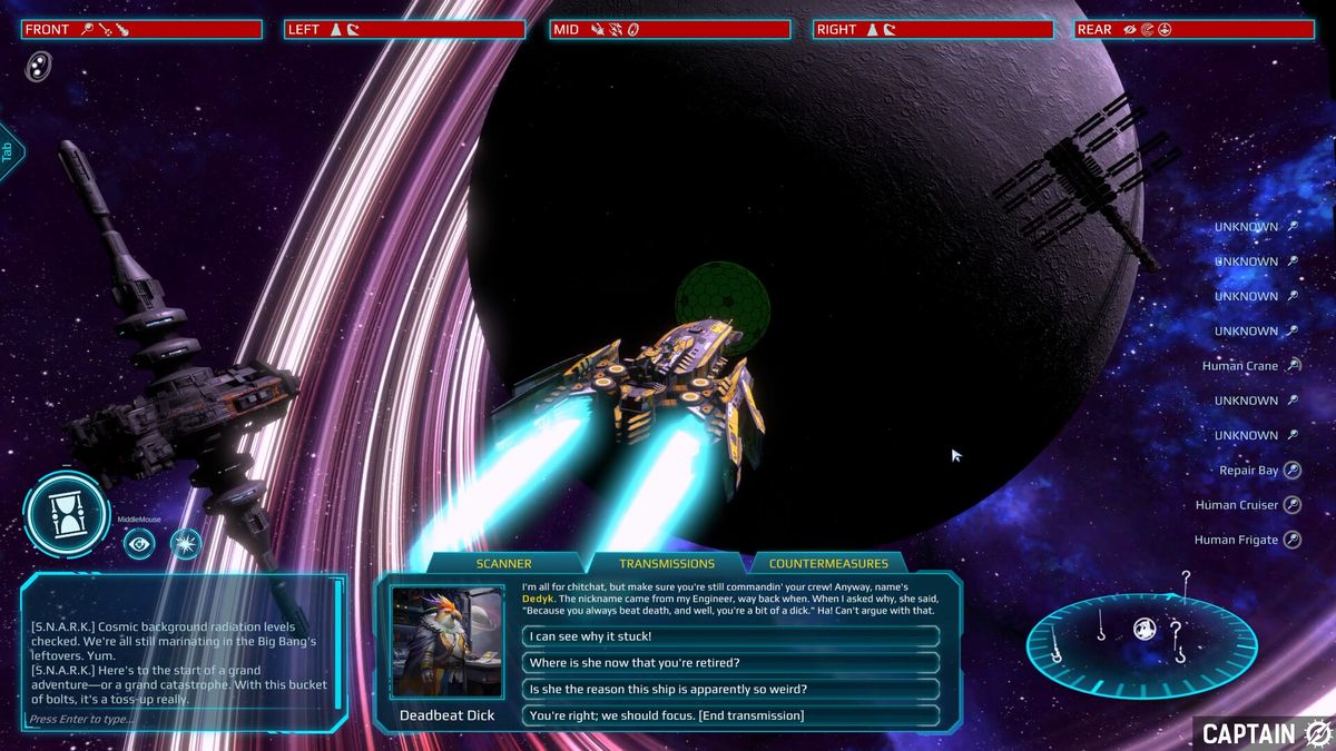 玩家在太空中与外星飞船展开激烈对战，激光与导弹交错穿梭