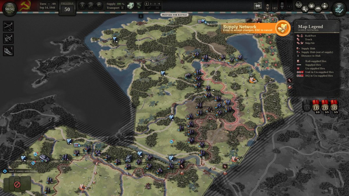 南斯拉夫游击队在森林中设伏的战术场景