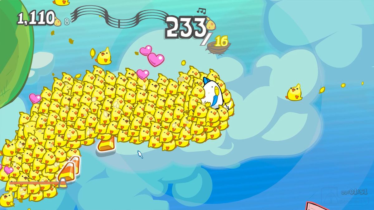 游戏主菜单界面，展示《BEHEMOTH》LOGO与鸡长形象