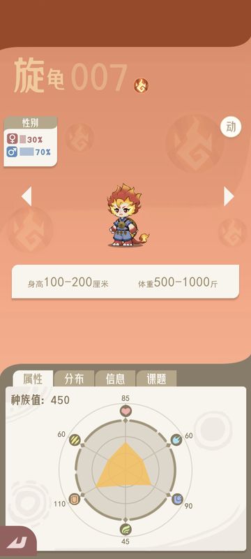 异兽为御三家代表，基础属性扎实，适合新手入门