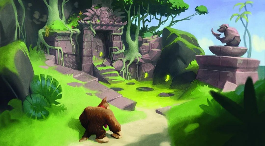 大金刚3D新作设定图曝光，角色造型夸张，场景设定丰富