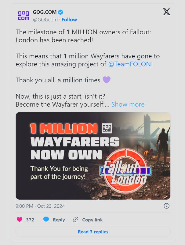 游戏内伦敦地标建筑的废墟场景，充满英伦风格与科幻感