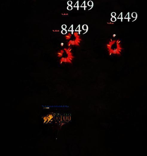 夜魅在战场中灵活走位，对多个敌人造成高额伤害