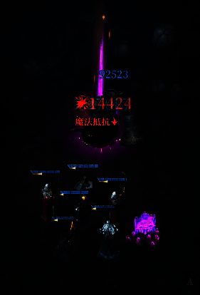 沙丘之月战斗场景截图，展现其格挡与减伤技能实战表现