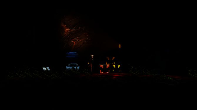 塔尼亚被异兽缠绕的特写画面，展现出她命运的挣扎与抗争