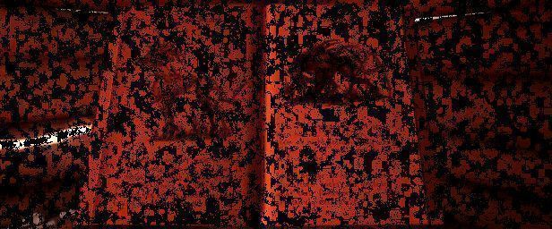 猎人追踪怪物的动态过程，展示游戏潜行机制