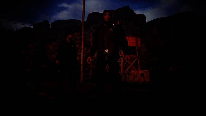 《腐烂国度2》更新后游戏内场景，玩家驾驶车辆穿越废墟地带