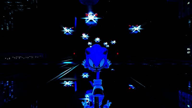 索尼克与夏特在不同风格的关卡中展现各自特色动作