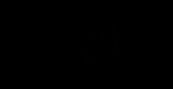 《黏土之子》游戏封面，展示神秘黏土文物与昏暗背景下的古老遗迹