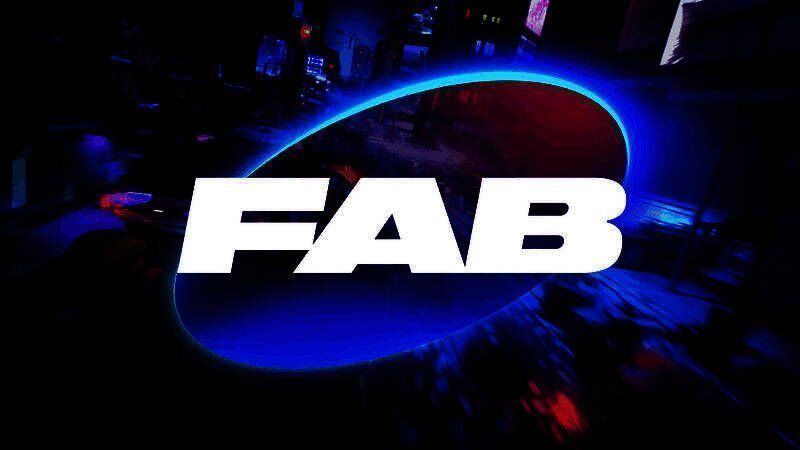 Epic Games推出的全新数字资产商店FAB平台界面展示