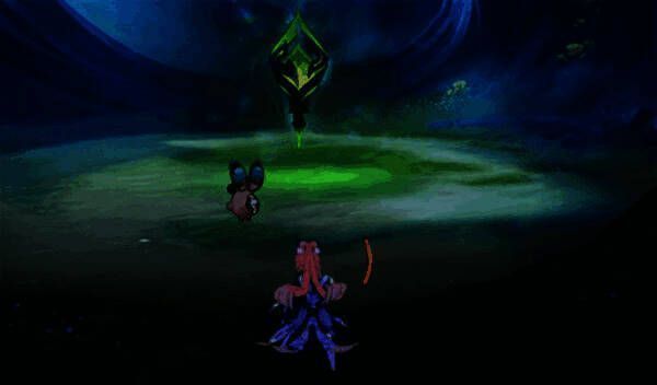 战斗界面展示红色DEBUFF标记在角色头像上