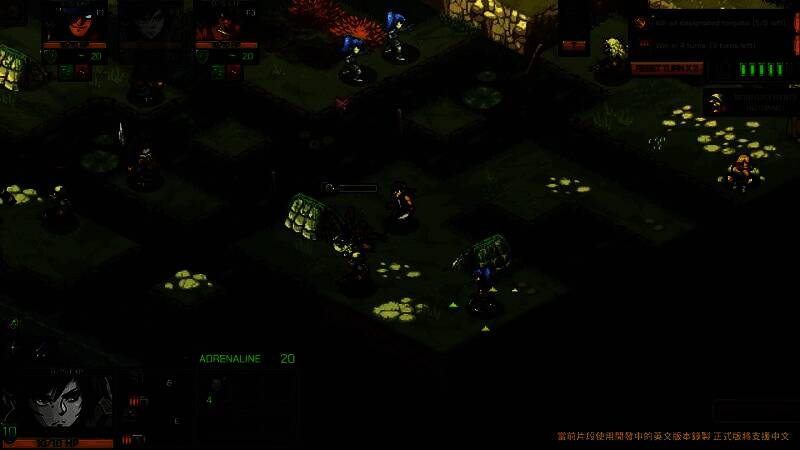 三人组队战斗画面，角色各具特色，配合紧密