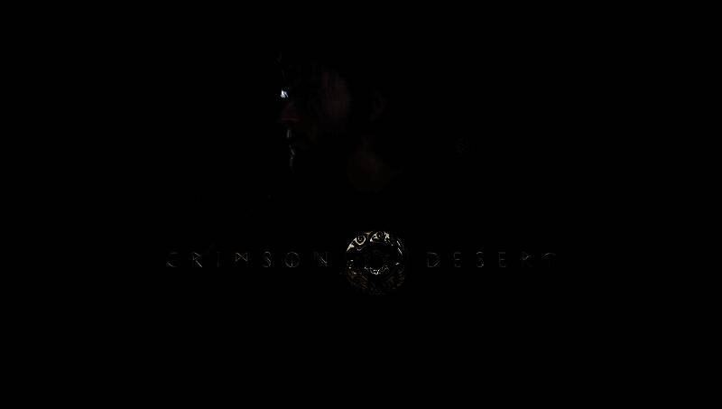 《红色沙漠》开发者会议现场概念图，展示游戏场景与角色设定