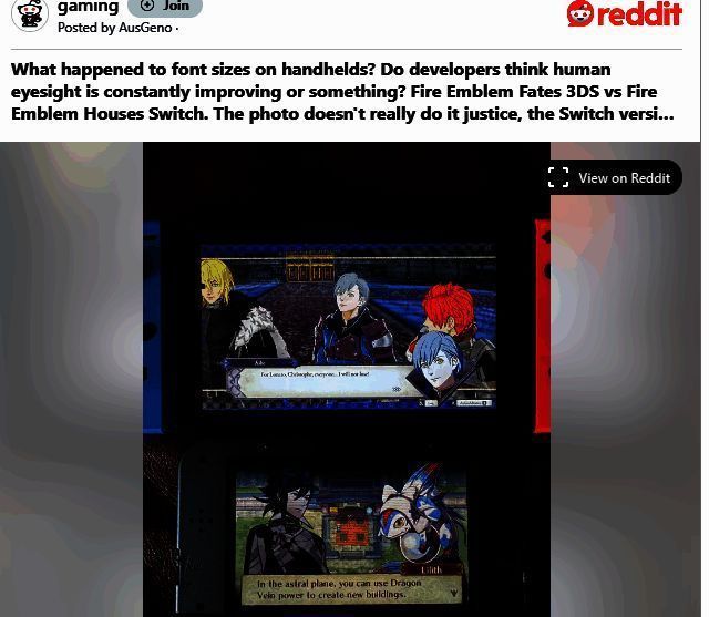 Steam Deck运行游戏界面，显示小字体在掌机设备上阅读困难