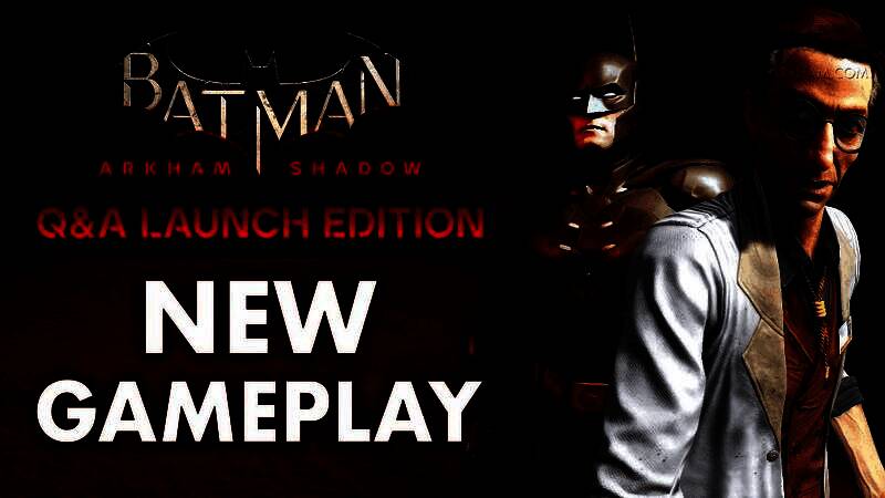 《蝙蝠侠：阿卡姆之影》游戏场景截图，蝙蝠侠穿梭于哥谭阴影之中