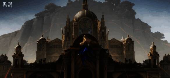 卡提希娅与队友协同作战画面，三人组队技能联动特效展示