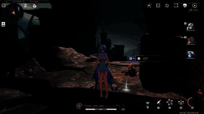 点位⑨实地蓝光石龛