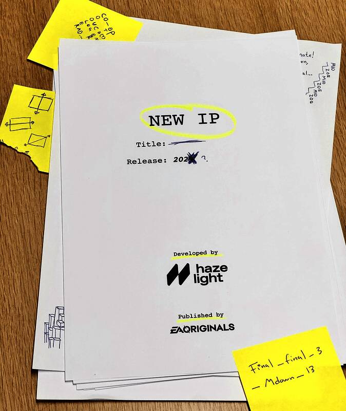 Hazelight工作室公布新作《Split Fiction》概念图，画面呈现屏幕分裂设计