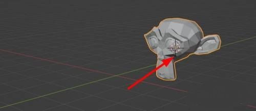 完成吸附操作后游标精准定位到物体中心
